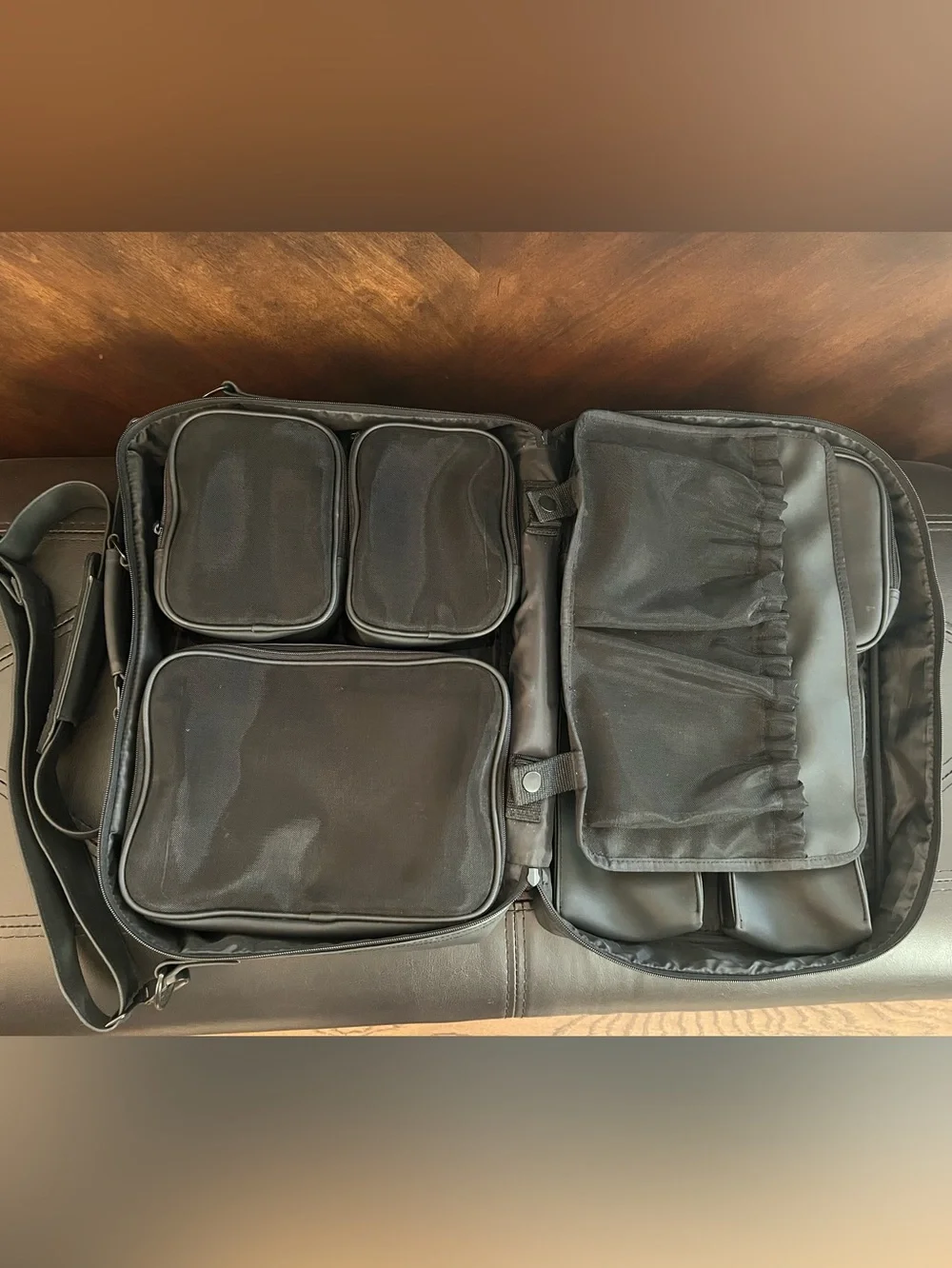 M·A·C Pro Professional Makeup Artist Travel Case Modular Organizer Black